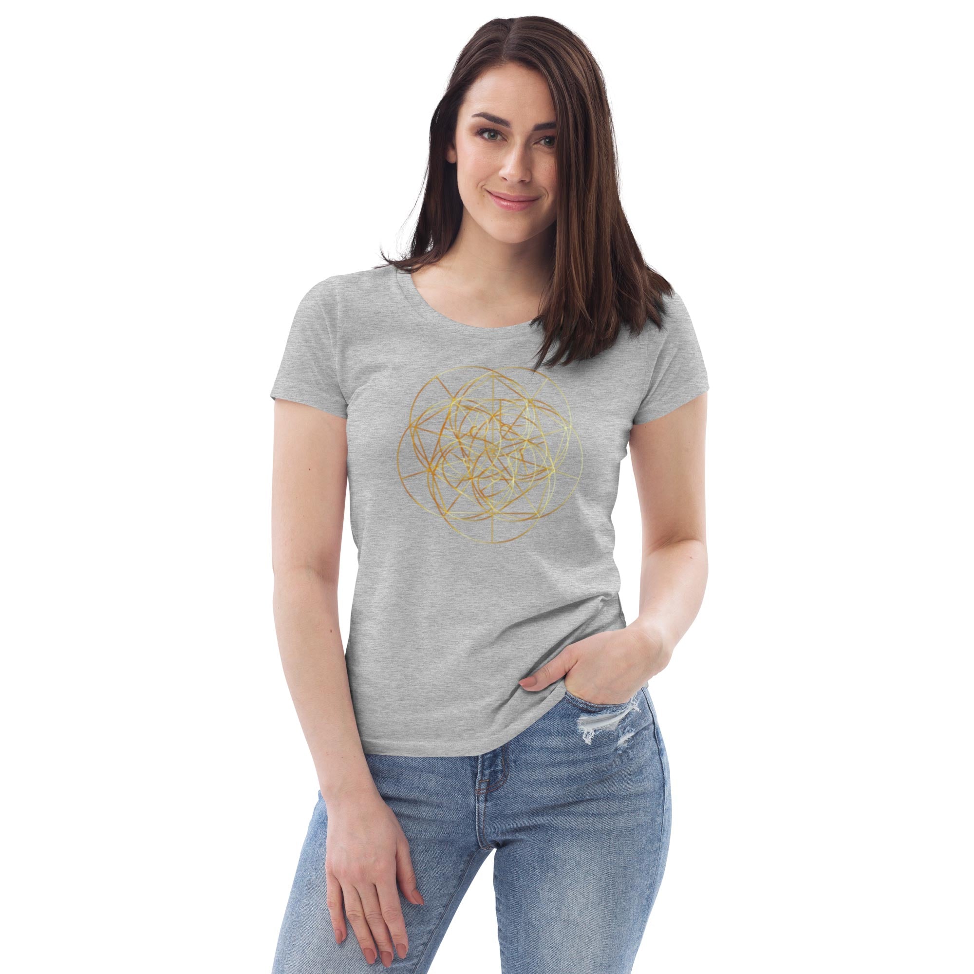 FIBONACCI - Women's Fitted Cotton T-Shirt